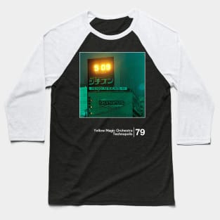 Yellow Magic Orchestra - Technopolis / Minimal Style Graphic Artwork Design Baseball T-Shirt